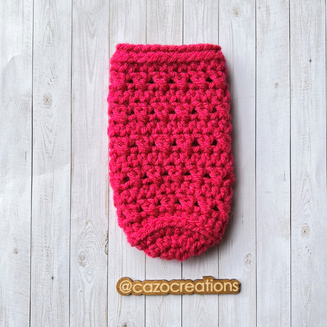 Hot Pink Skinny Can/Bottle Cozy