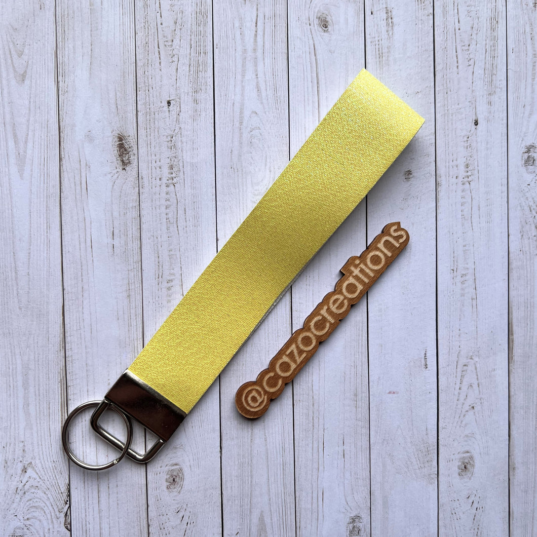 Shimmery Yellow Keyfob