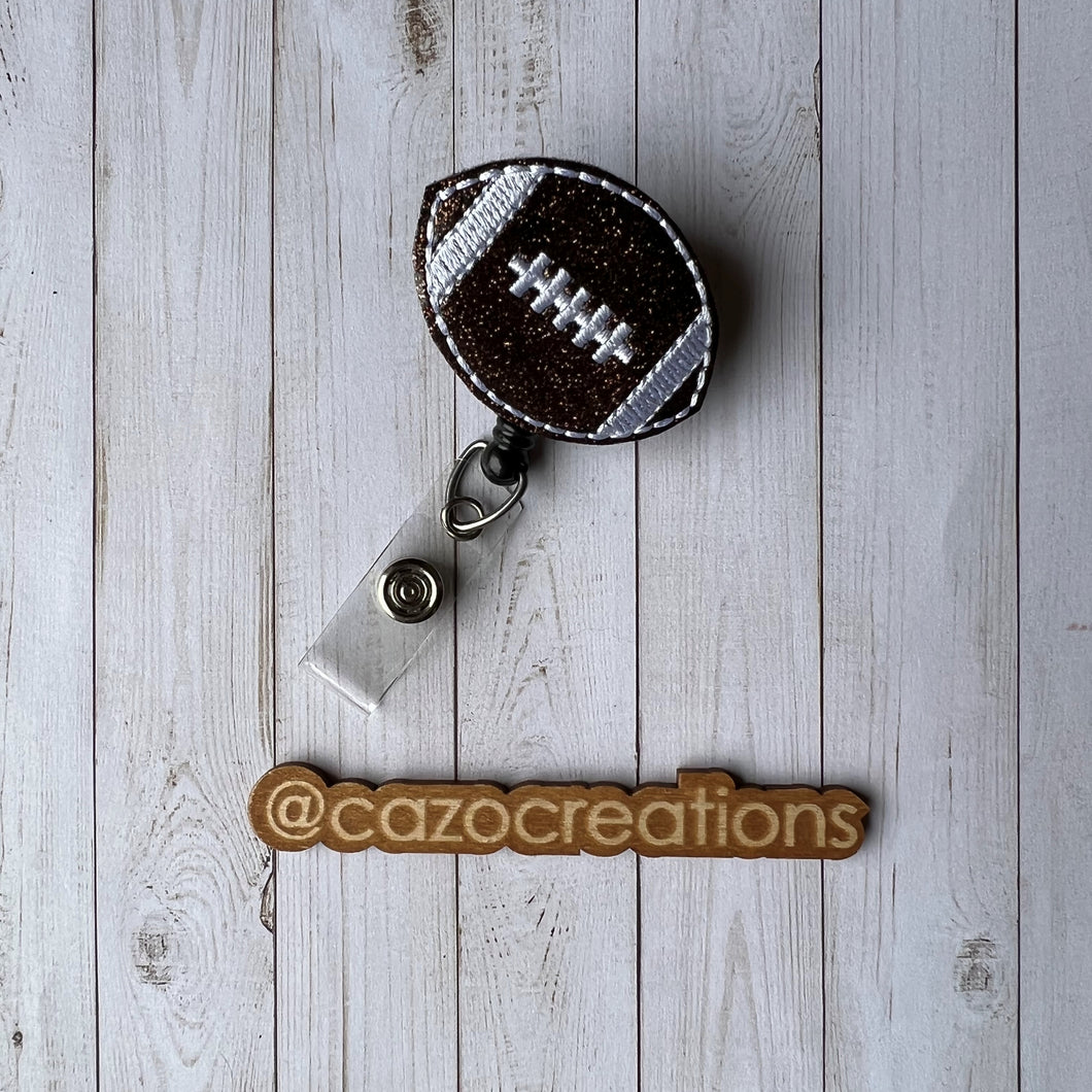 Football Badge Reel