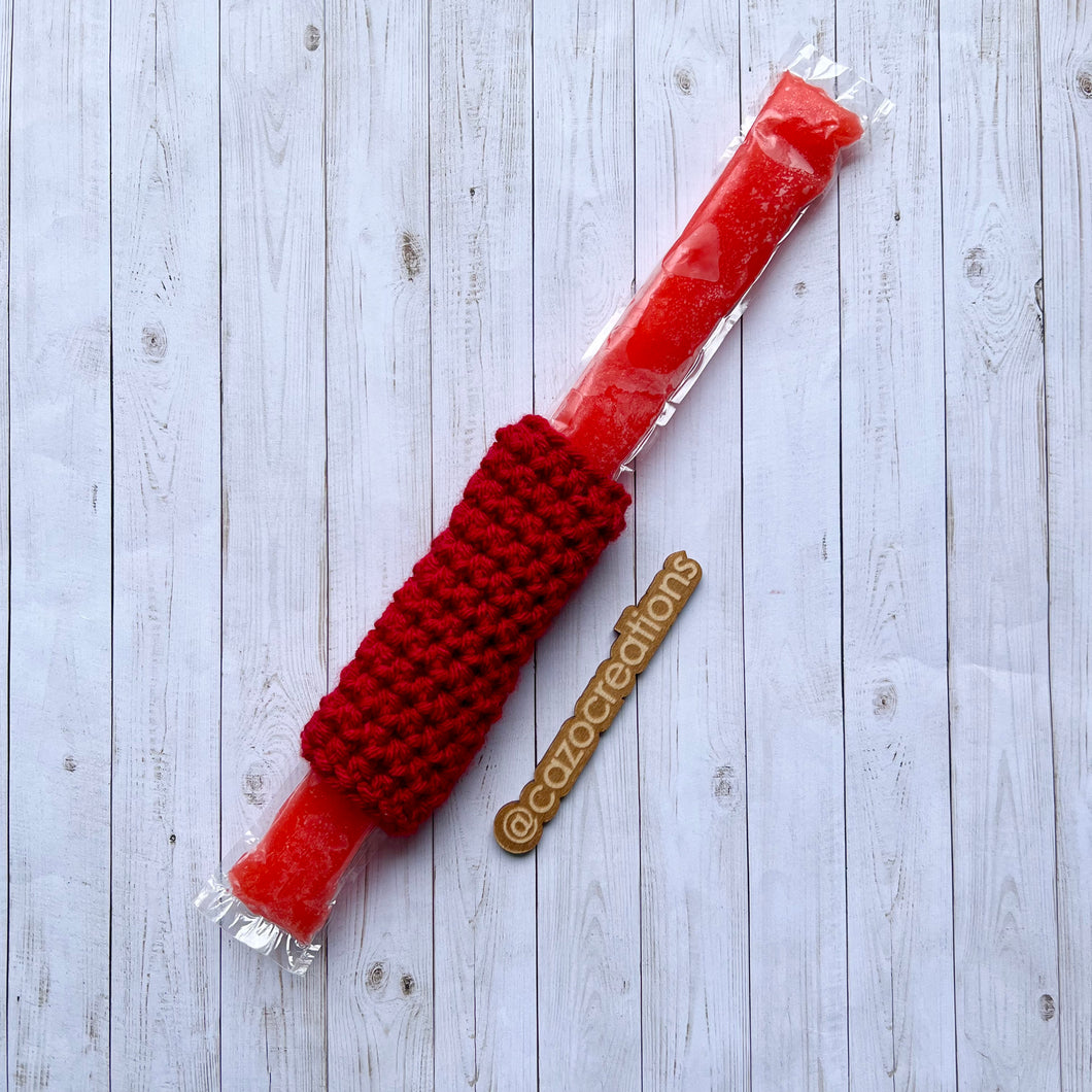 Red Popsicle Cozy